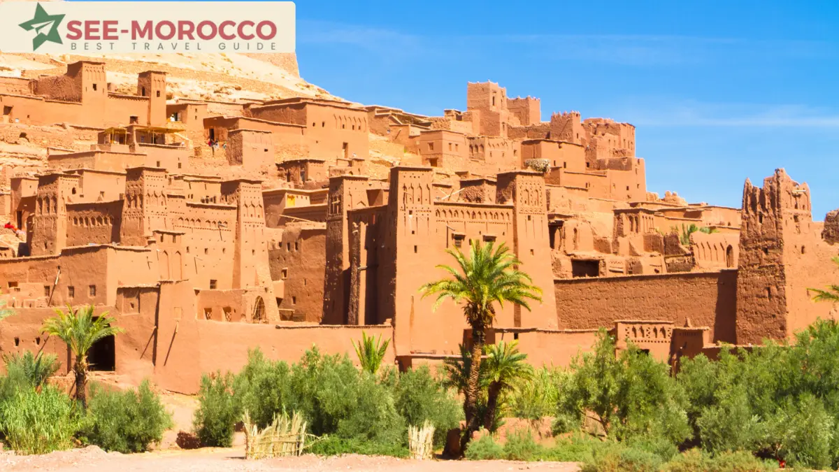 Ait Benhaddou kasbah near Ouarzazate in southern Morocco