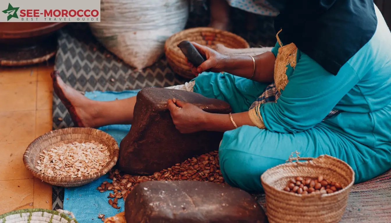 Argan oil production