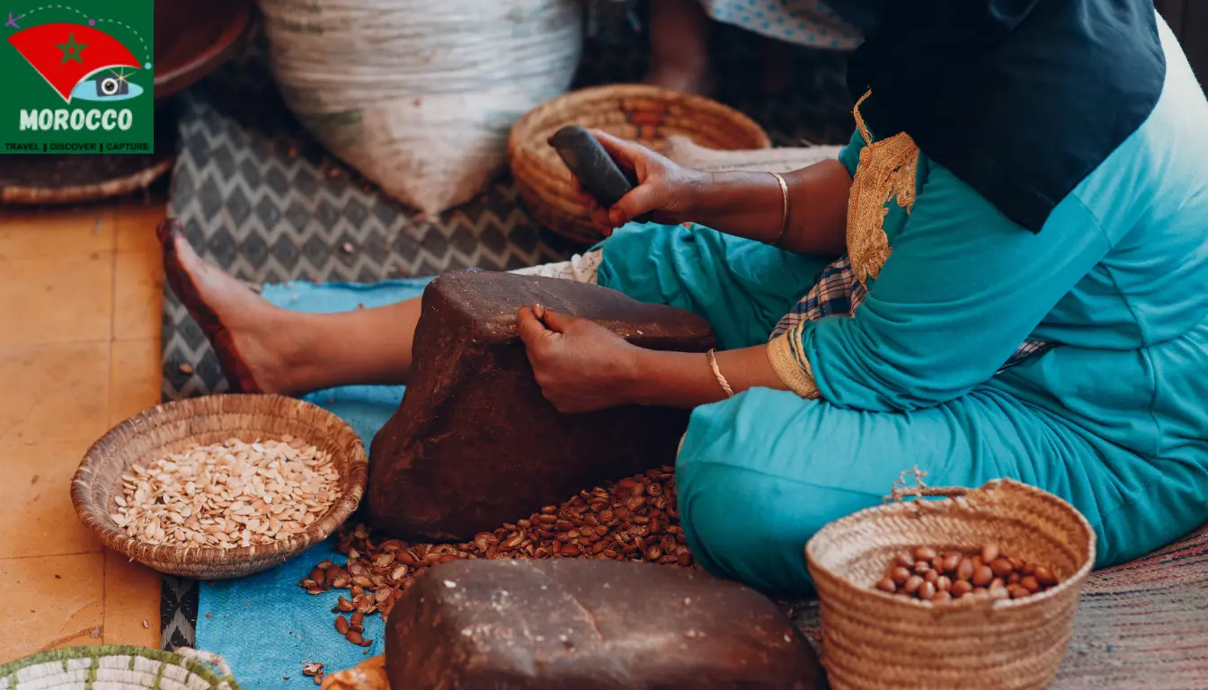 Argan oil production