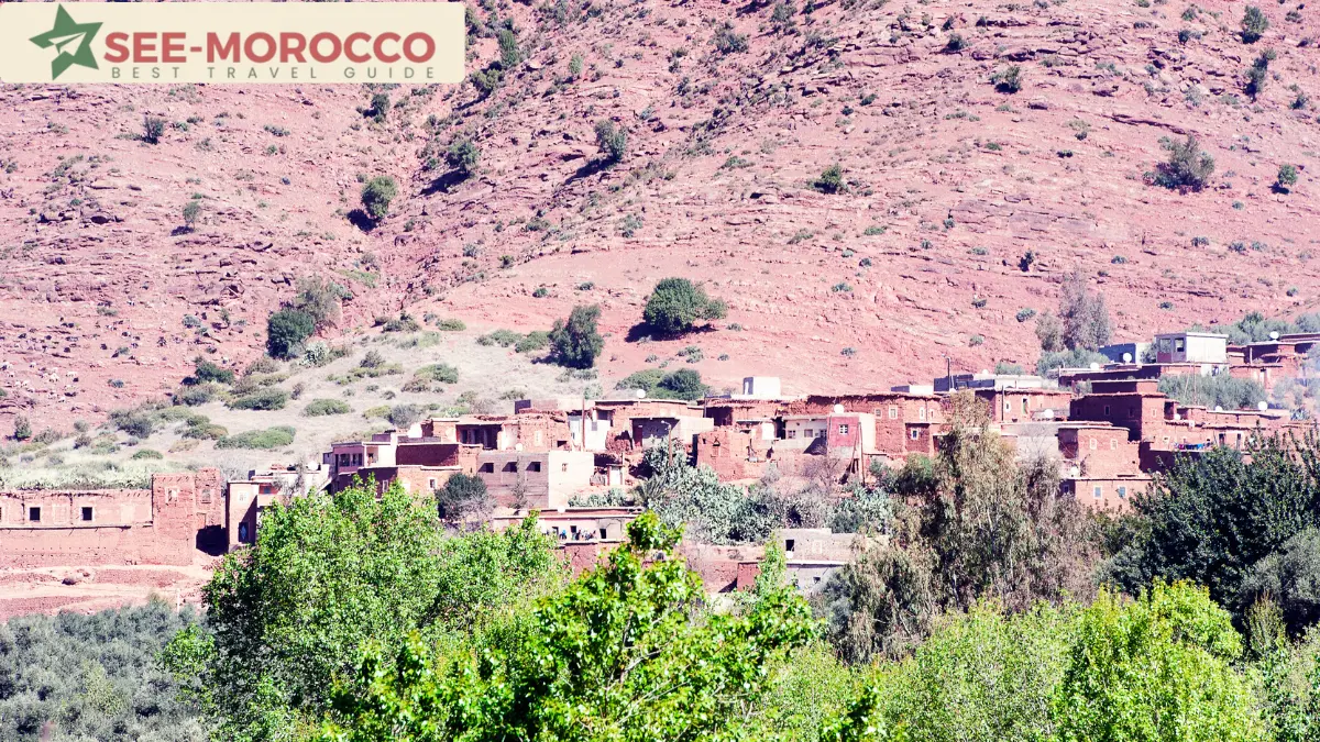Berber village in Atlas Mountains, day trip from Marrakech
