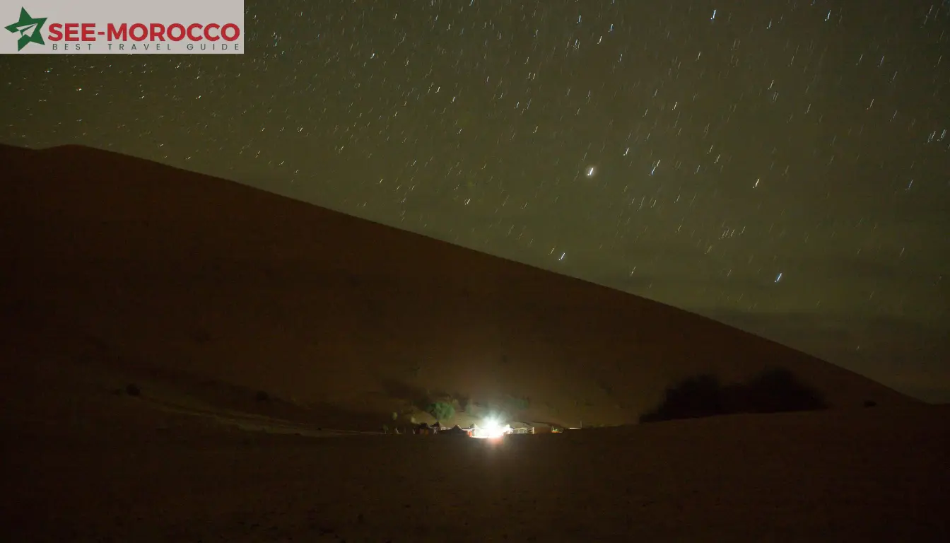 merzouga starry night sky