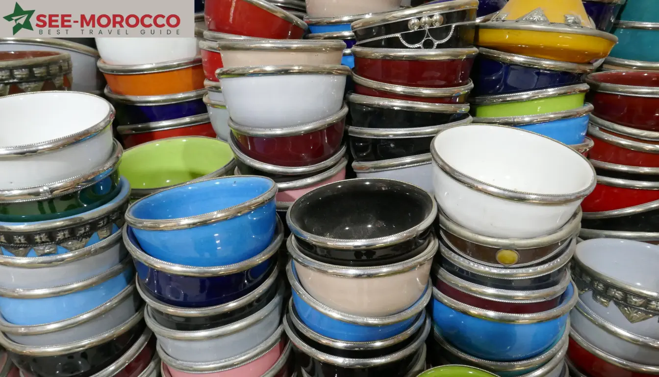 moroccan pottery designs