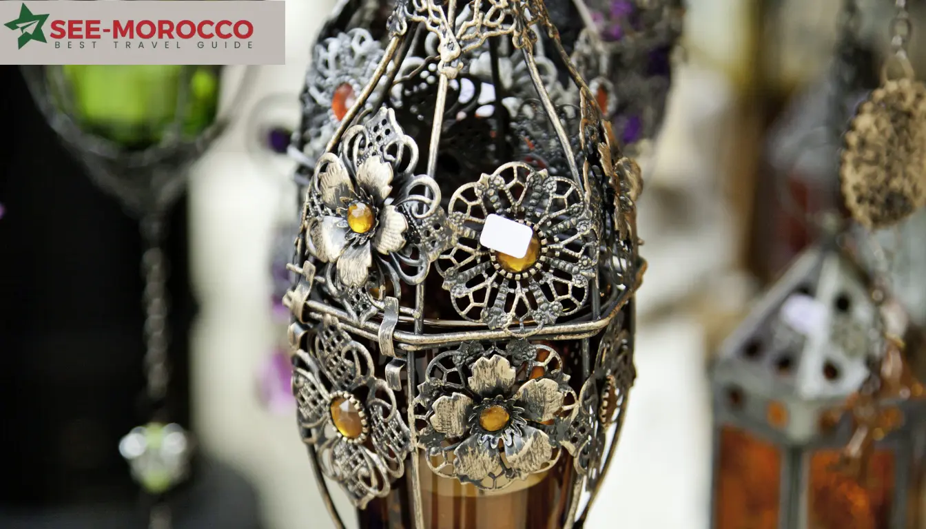 moroccan mosaic lamp