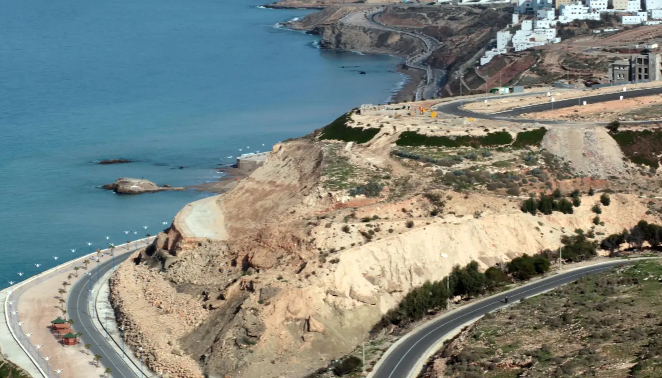 al hoceima map