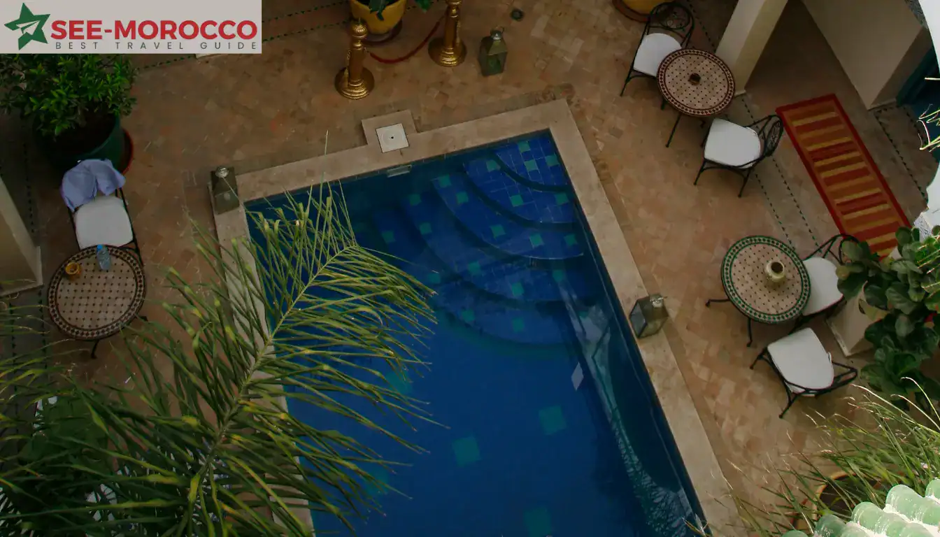 Luxury All-Inclusive Resort Pool in Marrakech