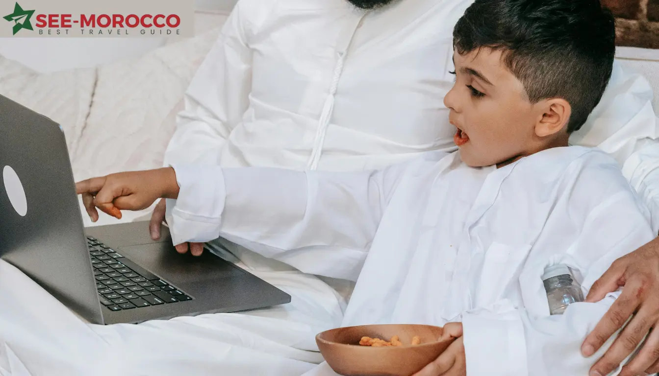 moroccan thobe kids