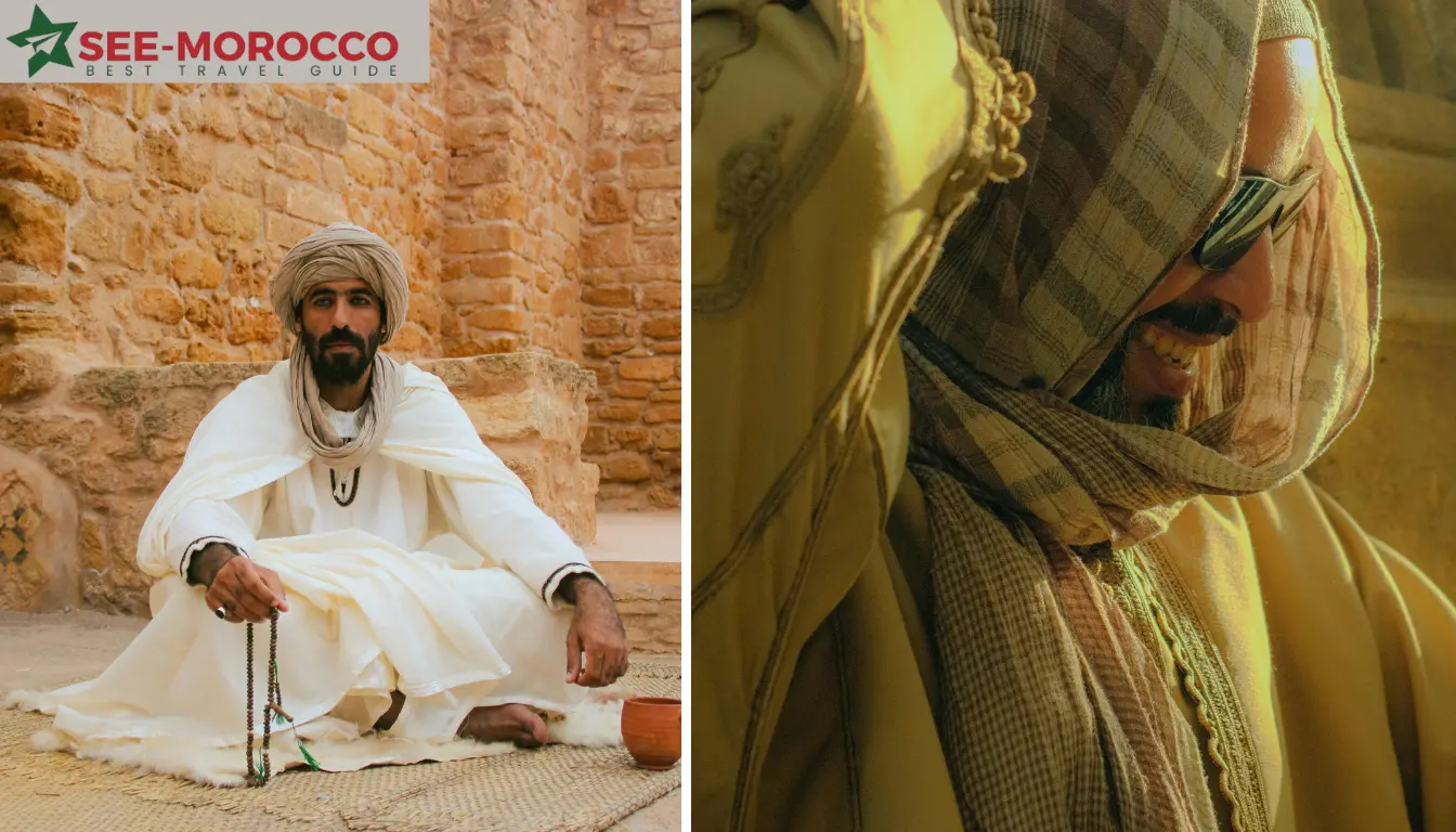 moroccan thobe with hood